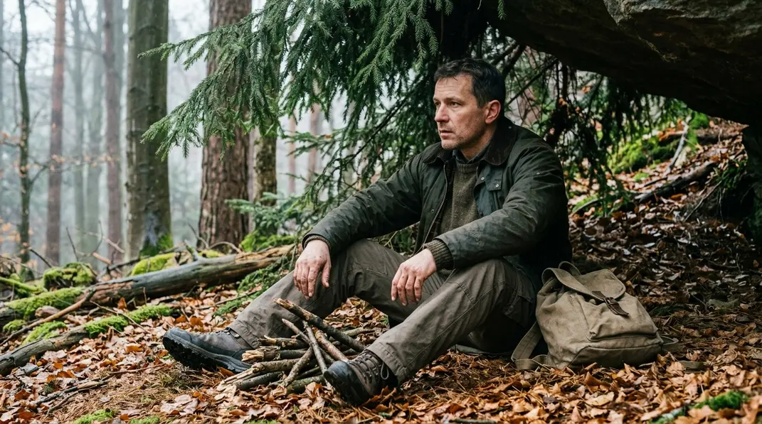 Wärmeschutz, ein sicherer Standort und Ruhe haben Vorrang vor aufwendigen Survival-Techniken.