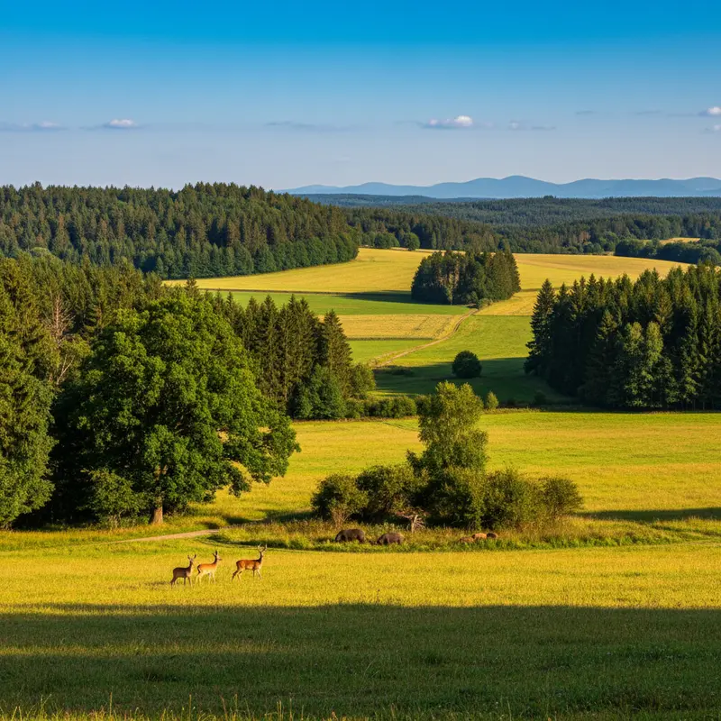 Die deutsche Landschaft erfordert eine sorgfältige Wildregulierung, um das ökologische Gleichgewicht zu wahren.